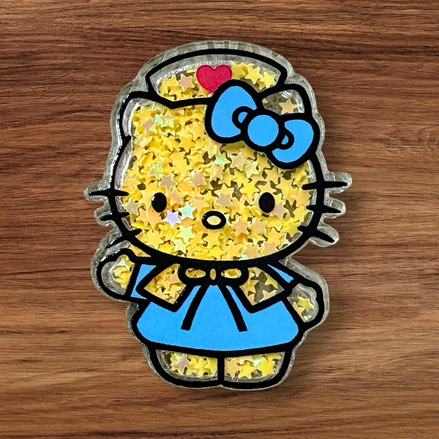 Nurse Kitty Acrylic Shaker Flatback