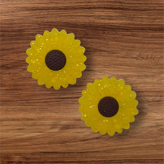 Glitter Sunflower Focal