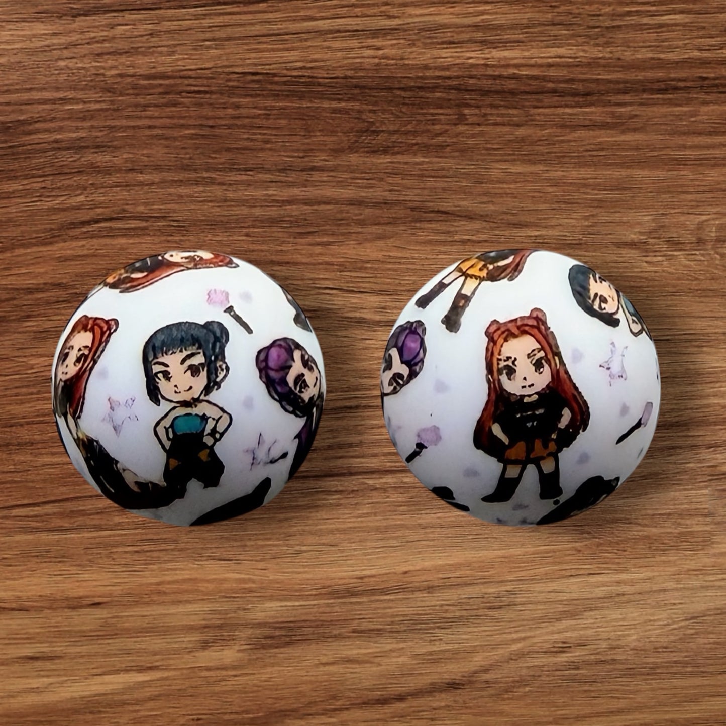 15mm K-Pop Silicone Bead