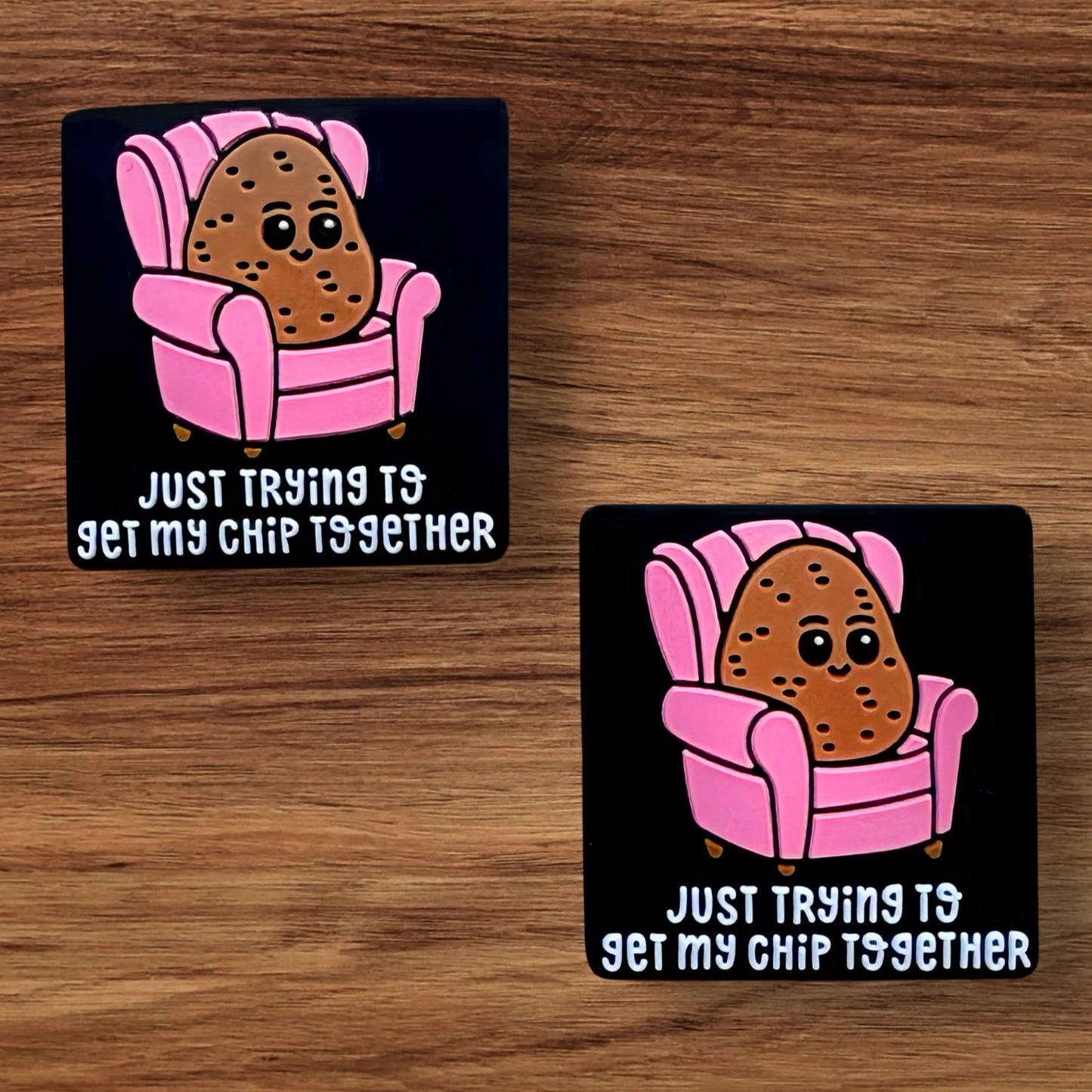 Just Trying To Get My Chip Together Focal