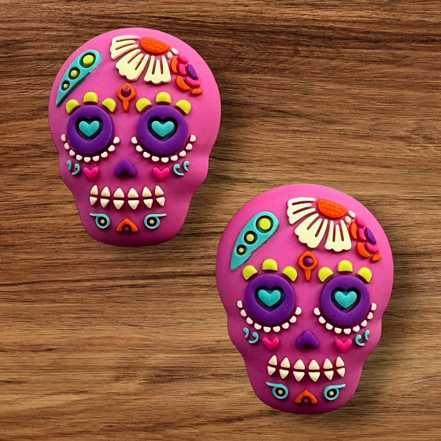 3-D Sugar Skull Focal