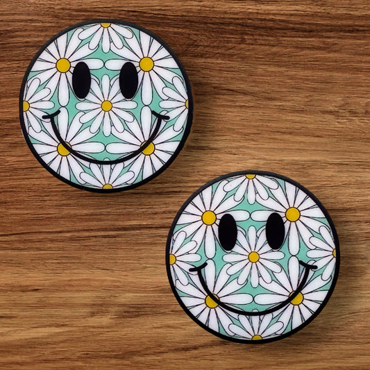Floral Happy Face Focal (Custom)