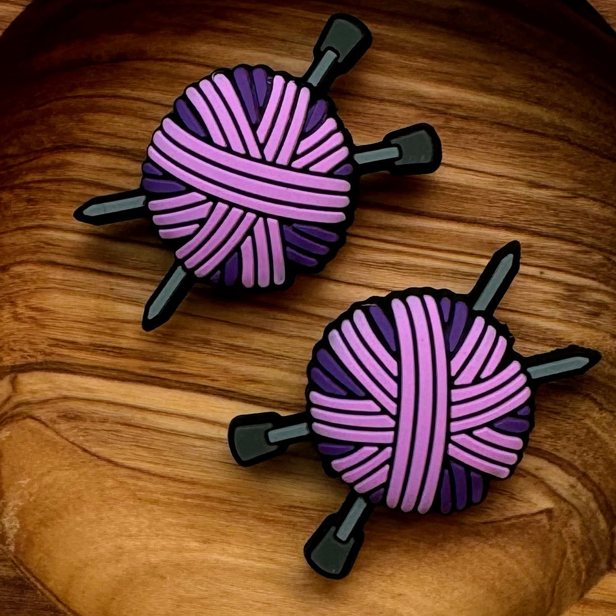 Pink Yarn Ball Focal