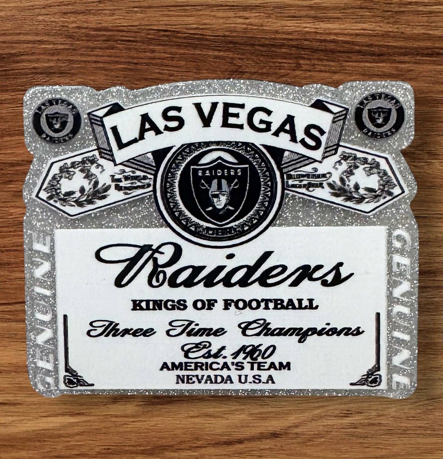 Football Acrylic Flatback