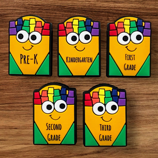 Grade School Crayon Focal