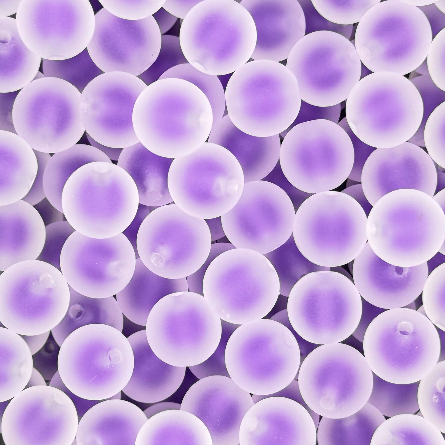 16mm Neon Matte Acrylic Beads