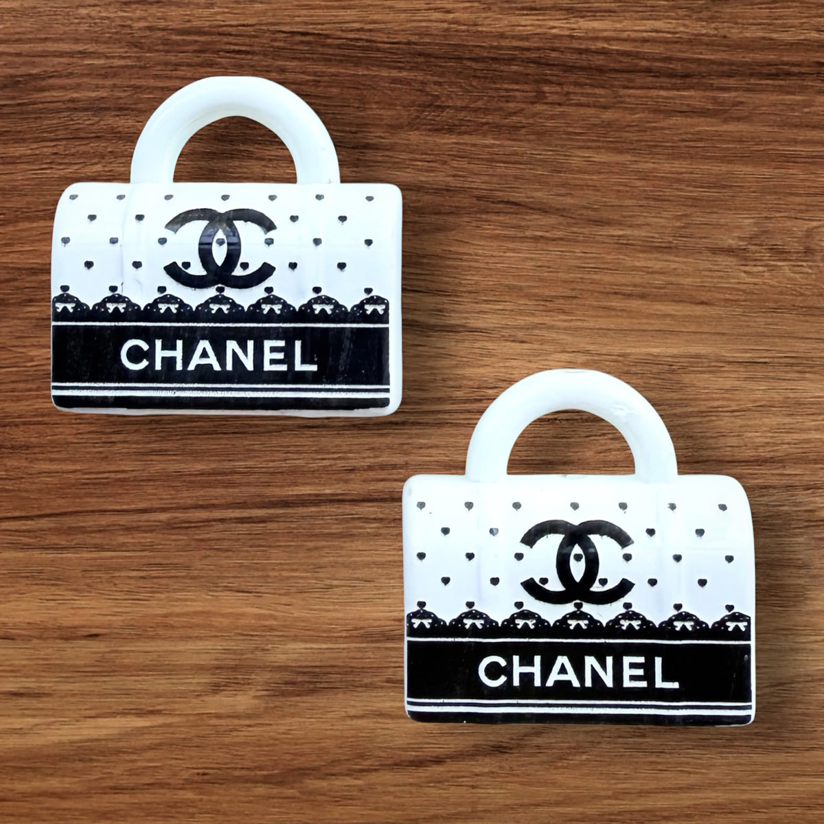 3-D Acrylic Designer Purse Focal