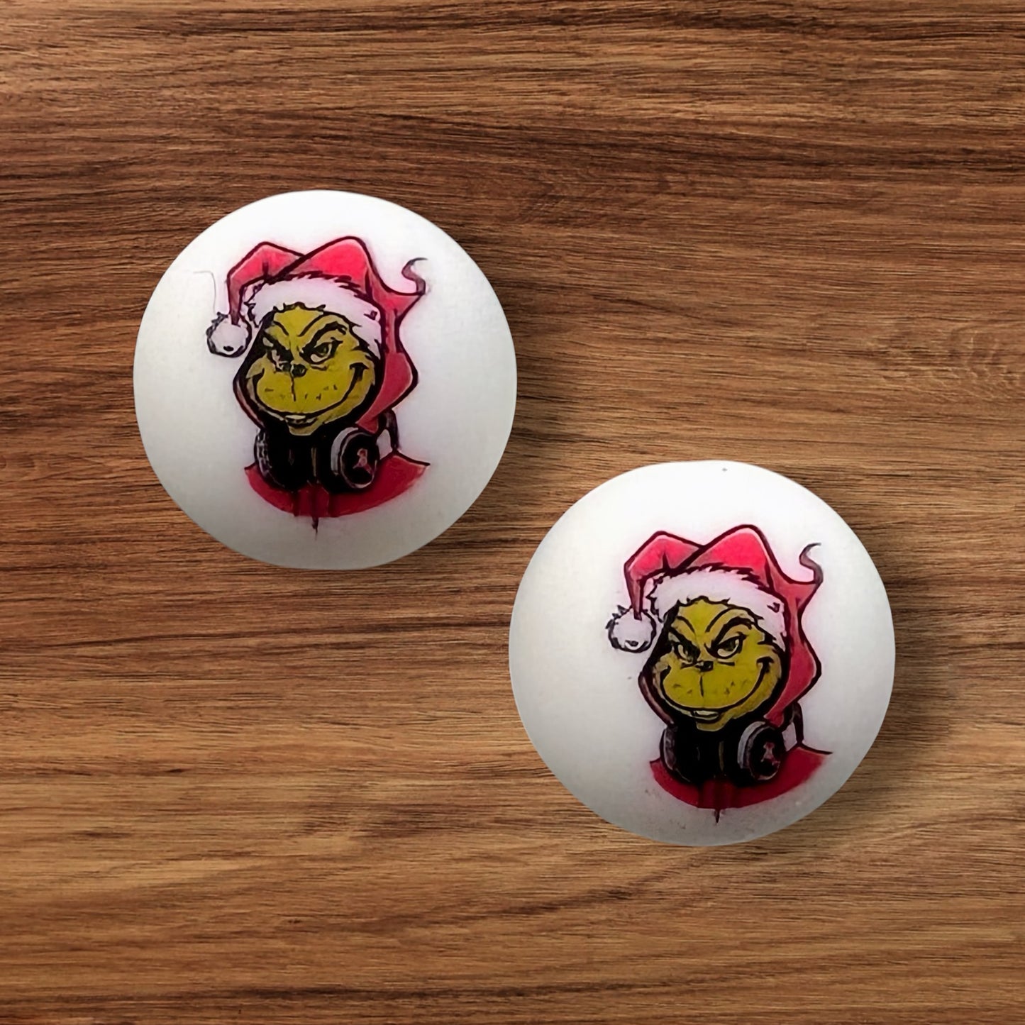 15mm Green Guy Silicone Bead