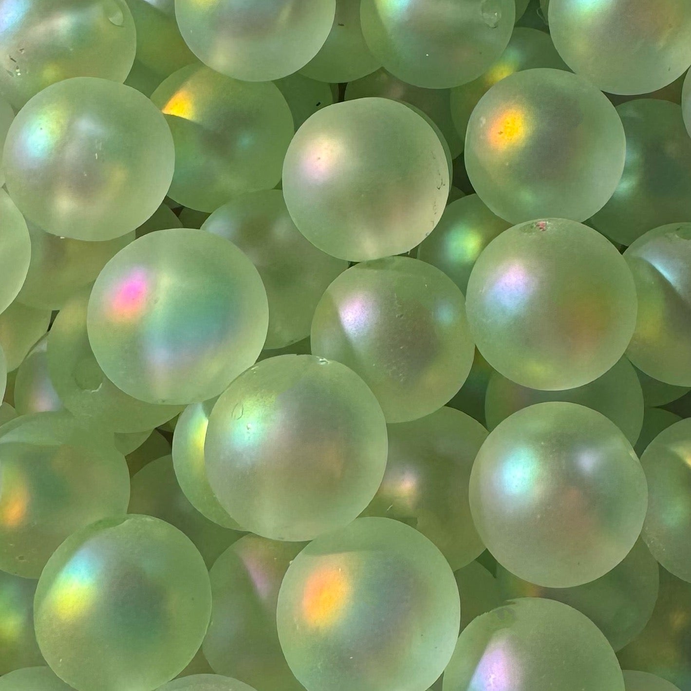 16mm Matte Galaxy Beads