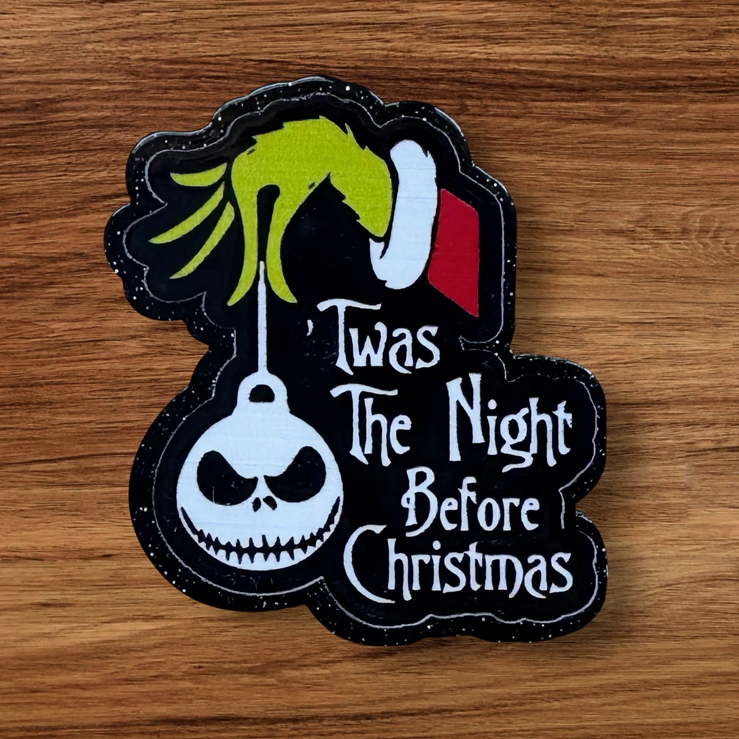 The Night Before Acrylic Flatback