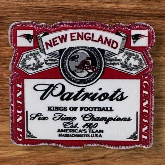Football Acrylic Flatback