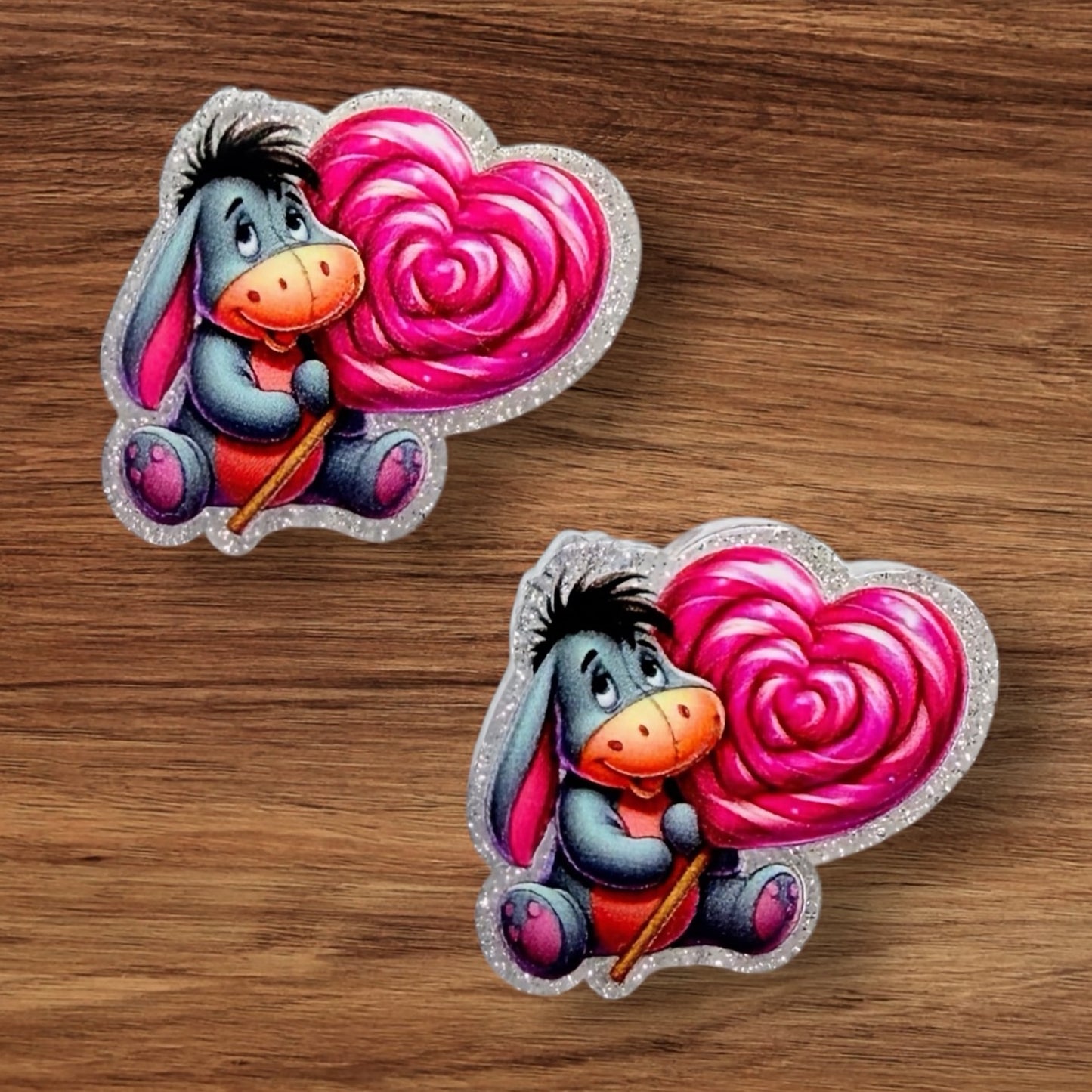 Donkey With Lollipop Acrylic Focal