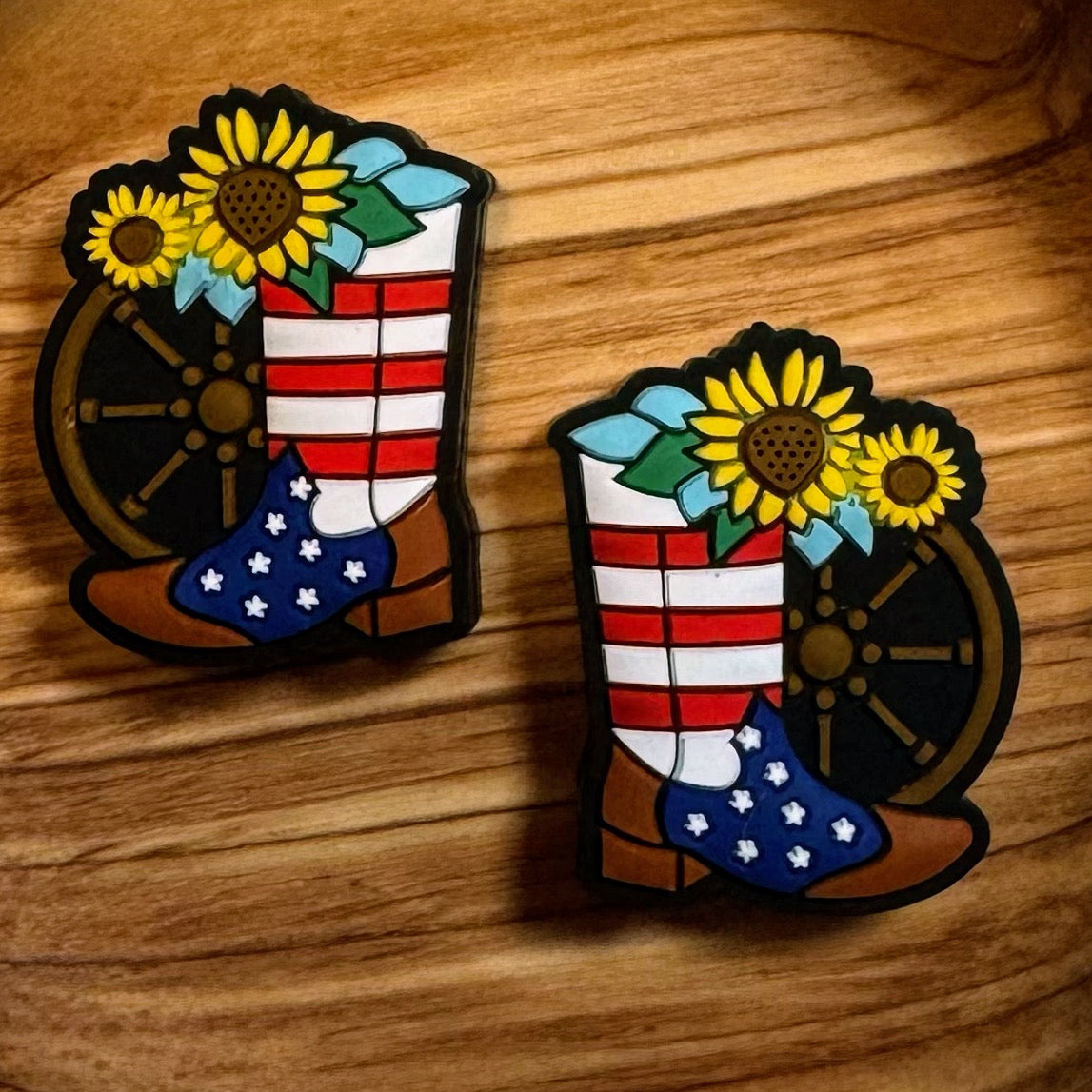 Patriotic Boot Focal