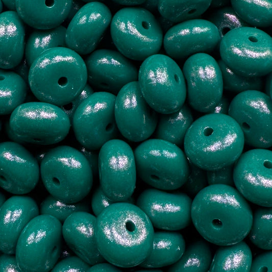 Lagoon Opal Abacus Bead