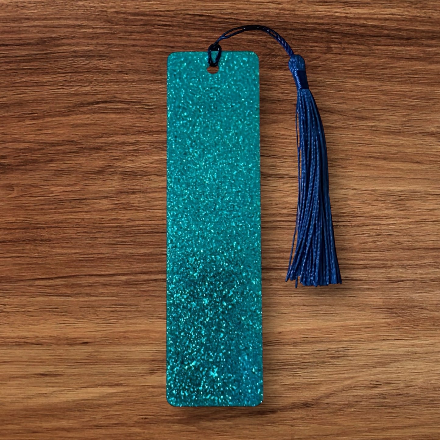 Blue Bookmark With Tassel