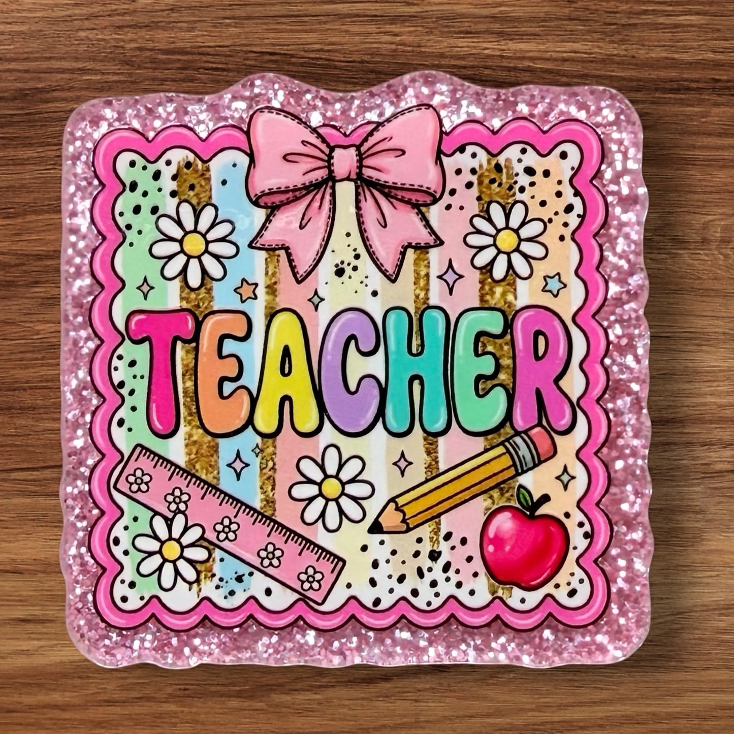 Teacher Acrylic Flatback