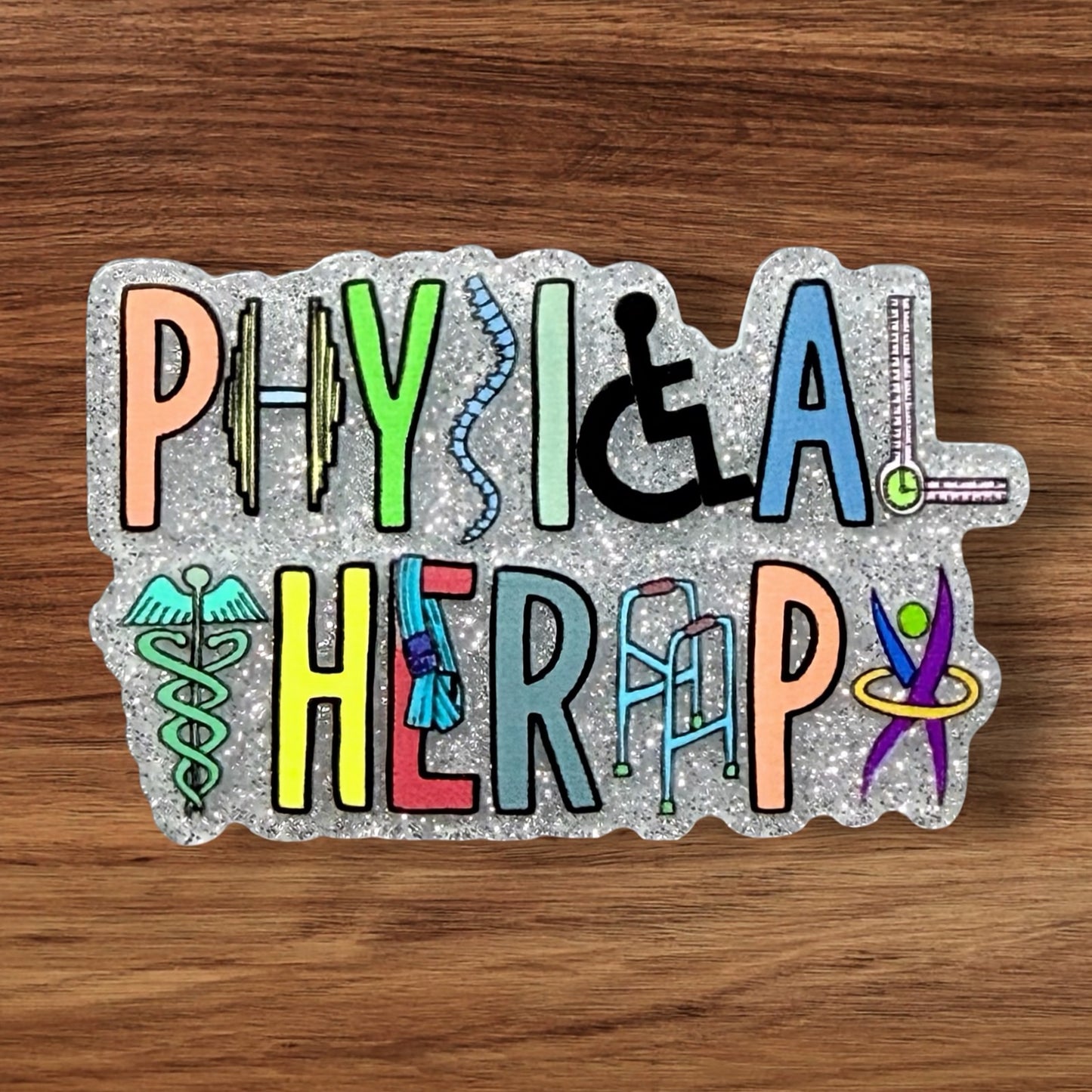 Physical Therapy Acrylic Flatback