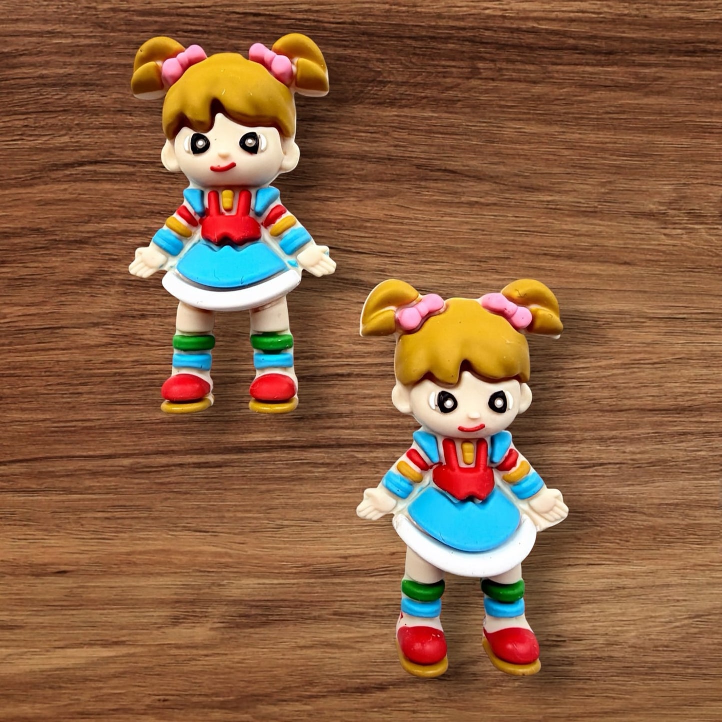 3-D Rainbow Girl Focal