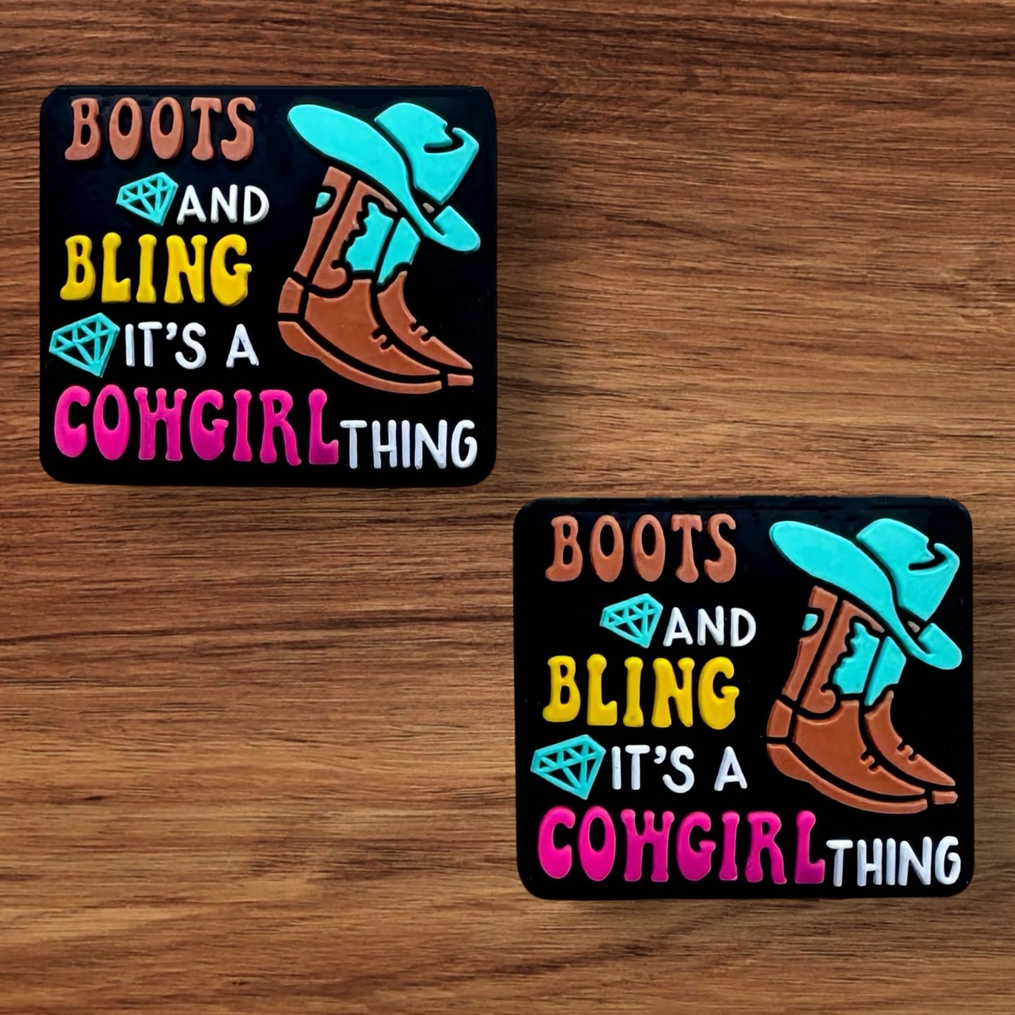 Boots And Bling It’s A Cowgirl Thing Focal