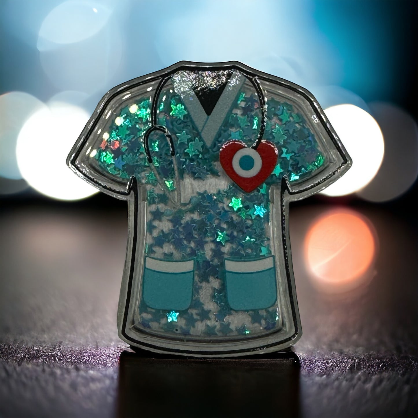 Scrubs Shaker Acrylic Flatback