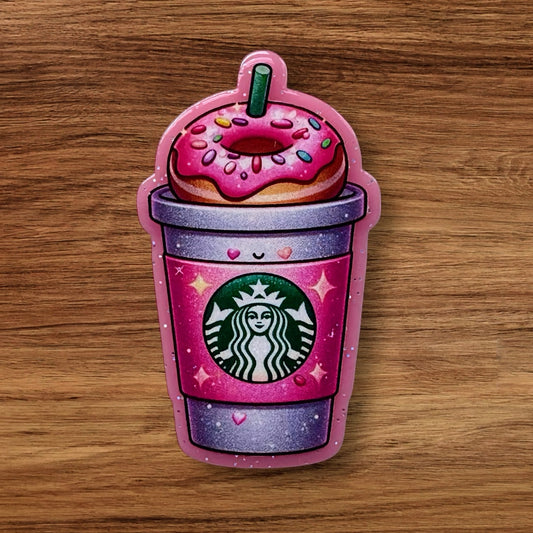 Iced Coffee Acrylic Flatback