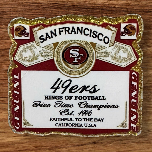 Football Acrylic Flatback