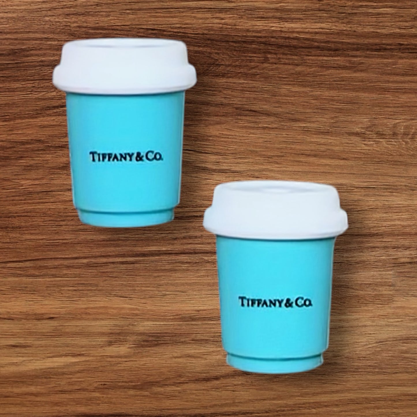 3-D Blue Designer Cup Focal