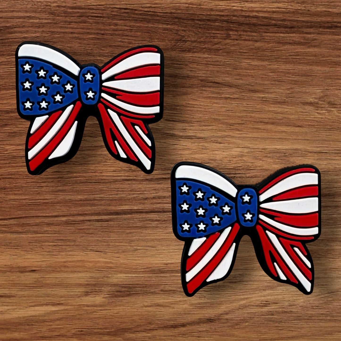 American Flag Bow Focal