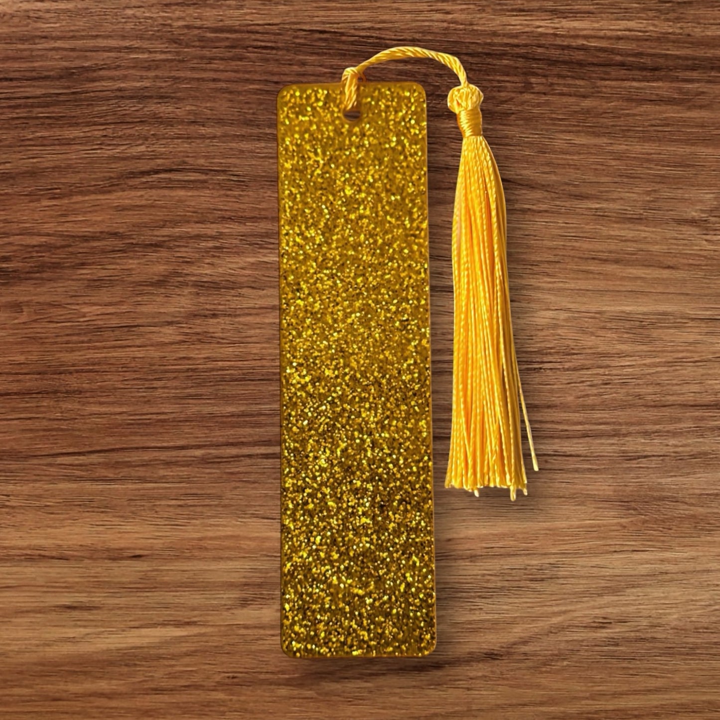 Yellow Bookmark With Tassel
