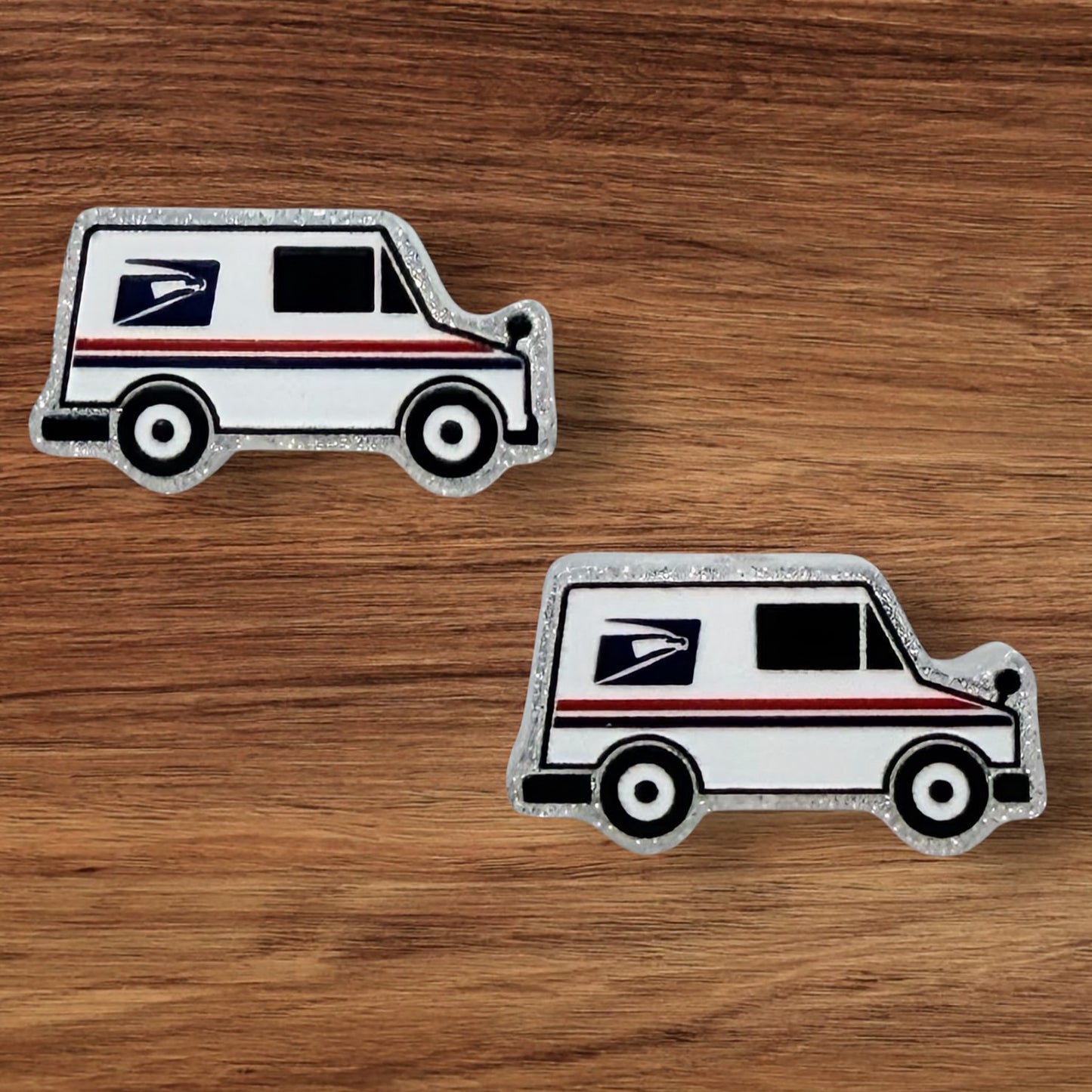 Acrylic Mail Truck Focal