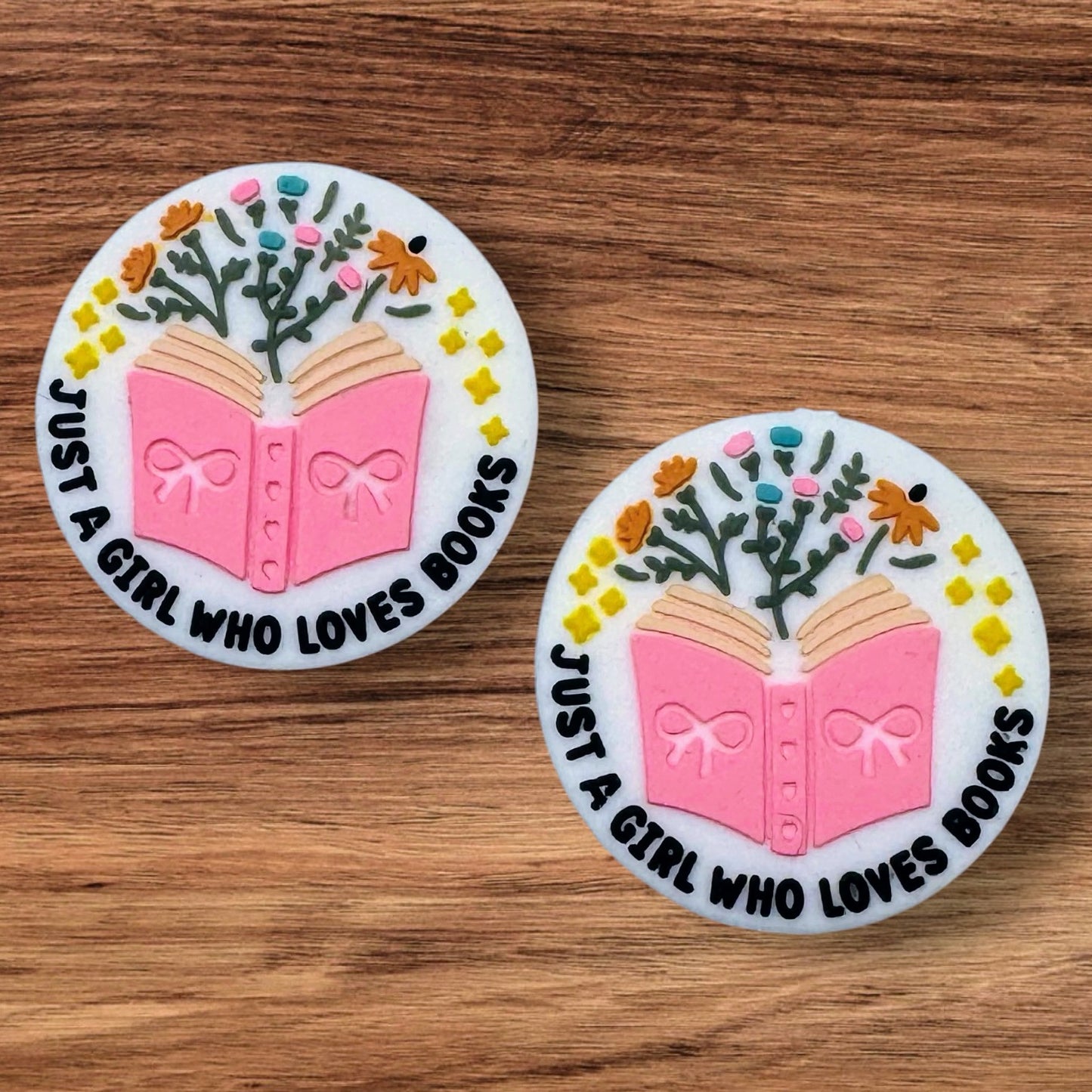 Just A Girl Who Loves Books Focal