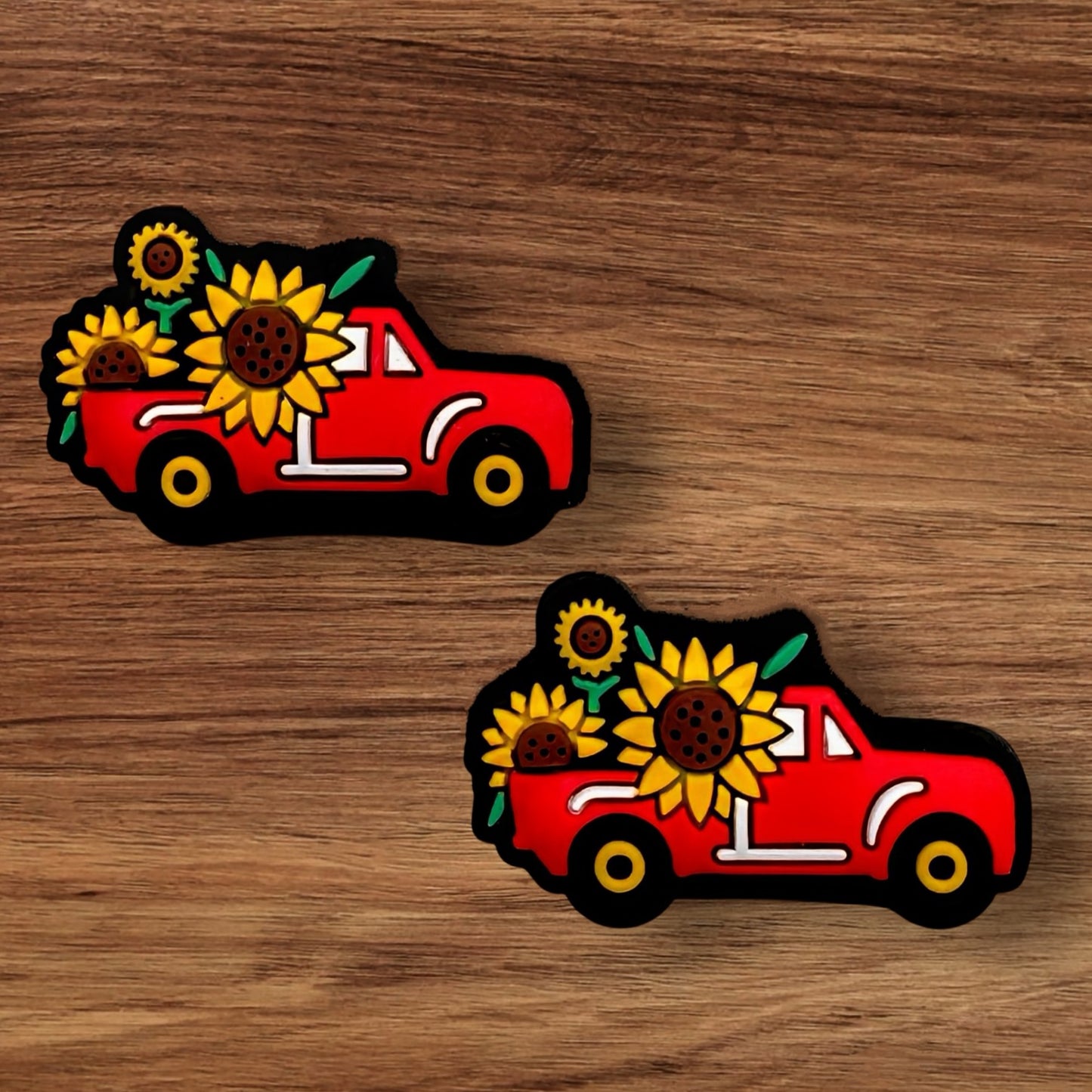 Truck with sunflowers Focal