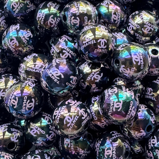 16mm Designer Acrylic Bead