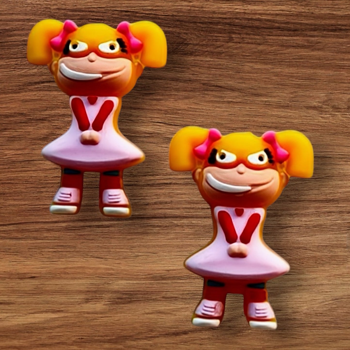 3-D Girl With Pigtails Focal