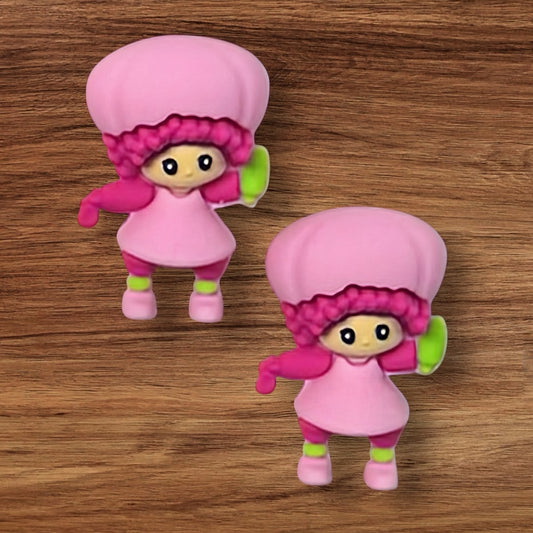 3-D Strawberry Girl Focal