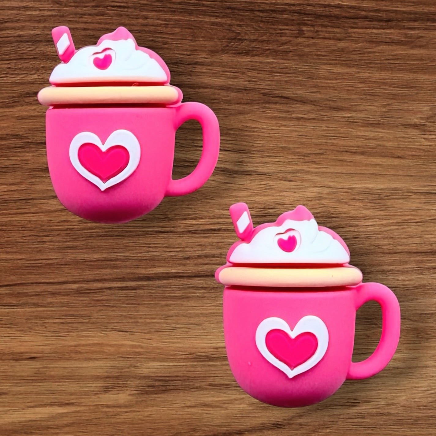3-D Pink Coffee Cup Focal