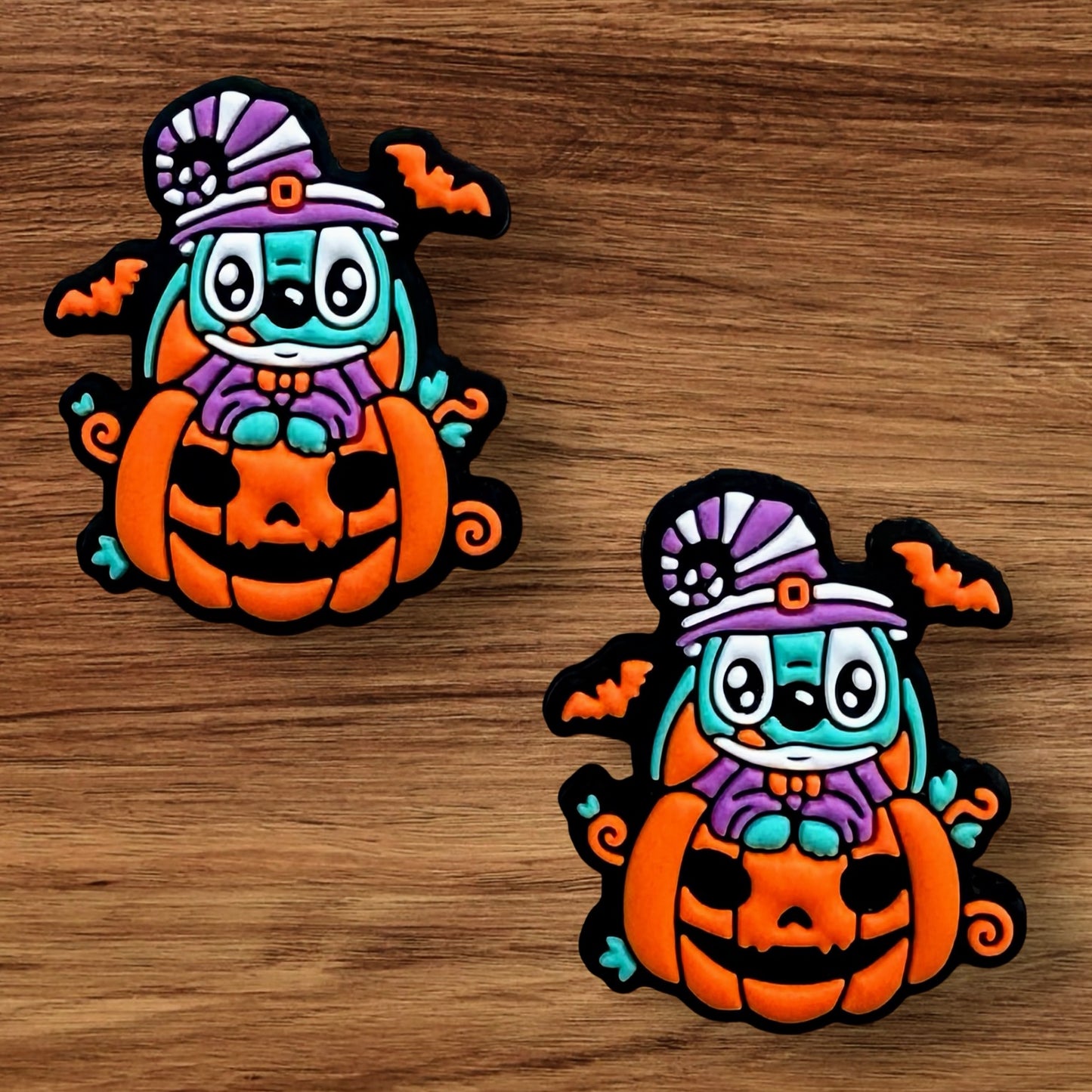 Spooky Blue Alien Focal