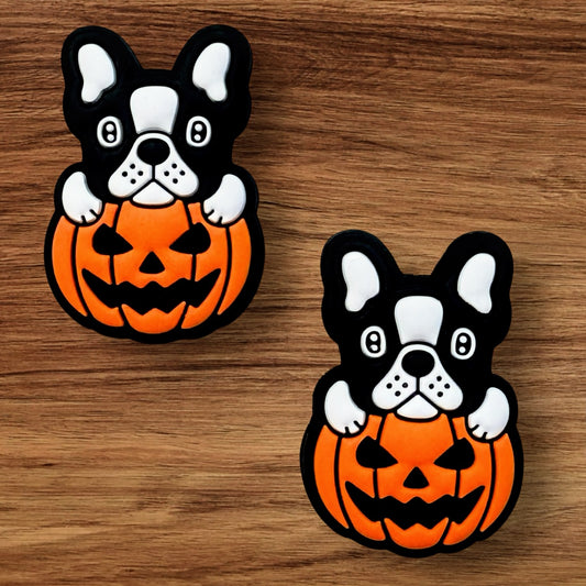 Frenchie In Pumpkin Focal