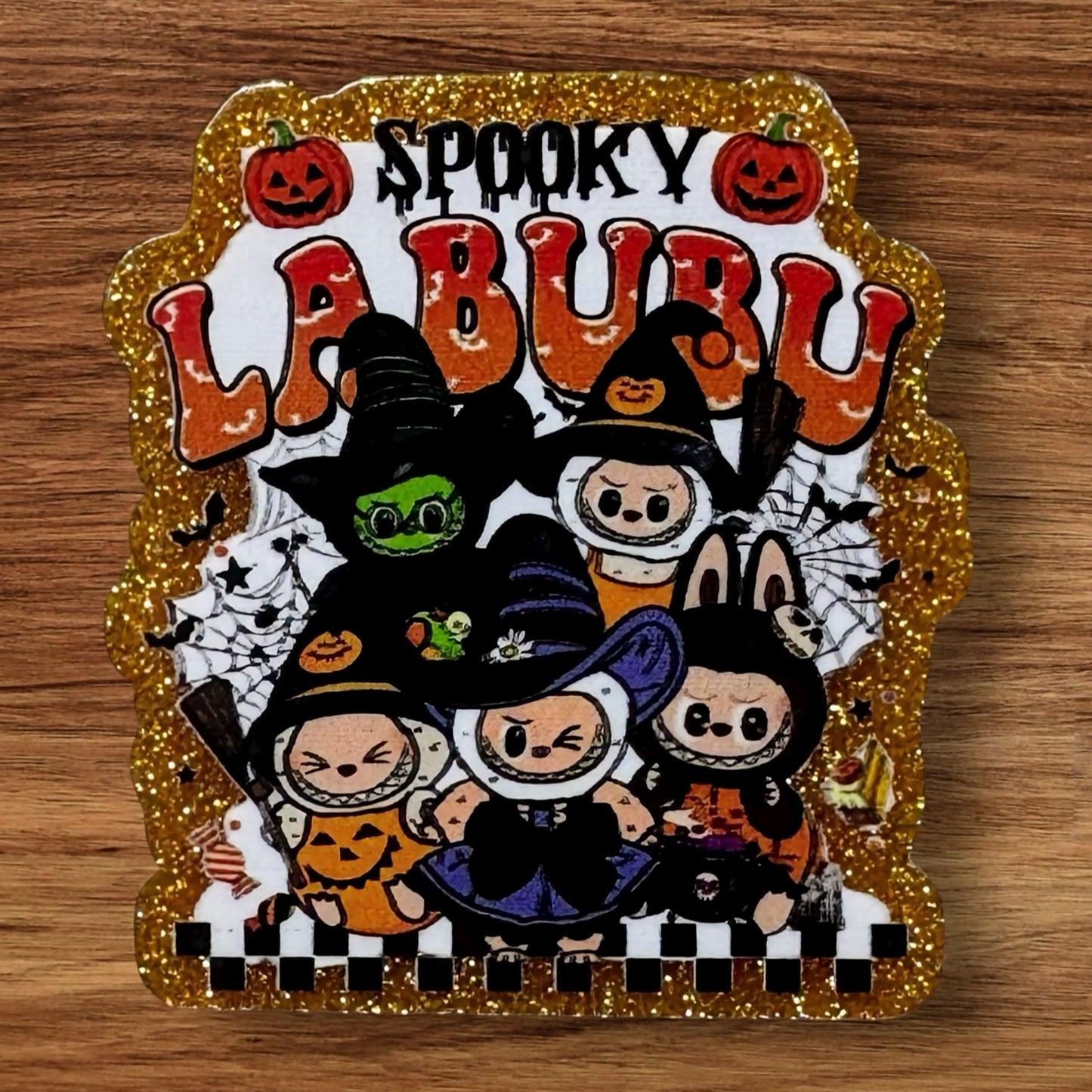 Spooky Monsters Acrylic Flatback