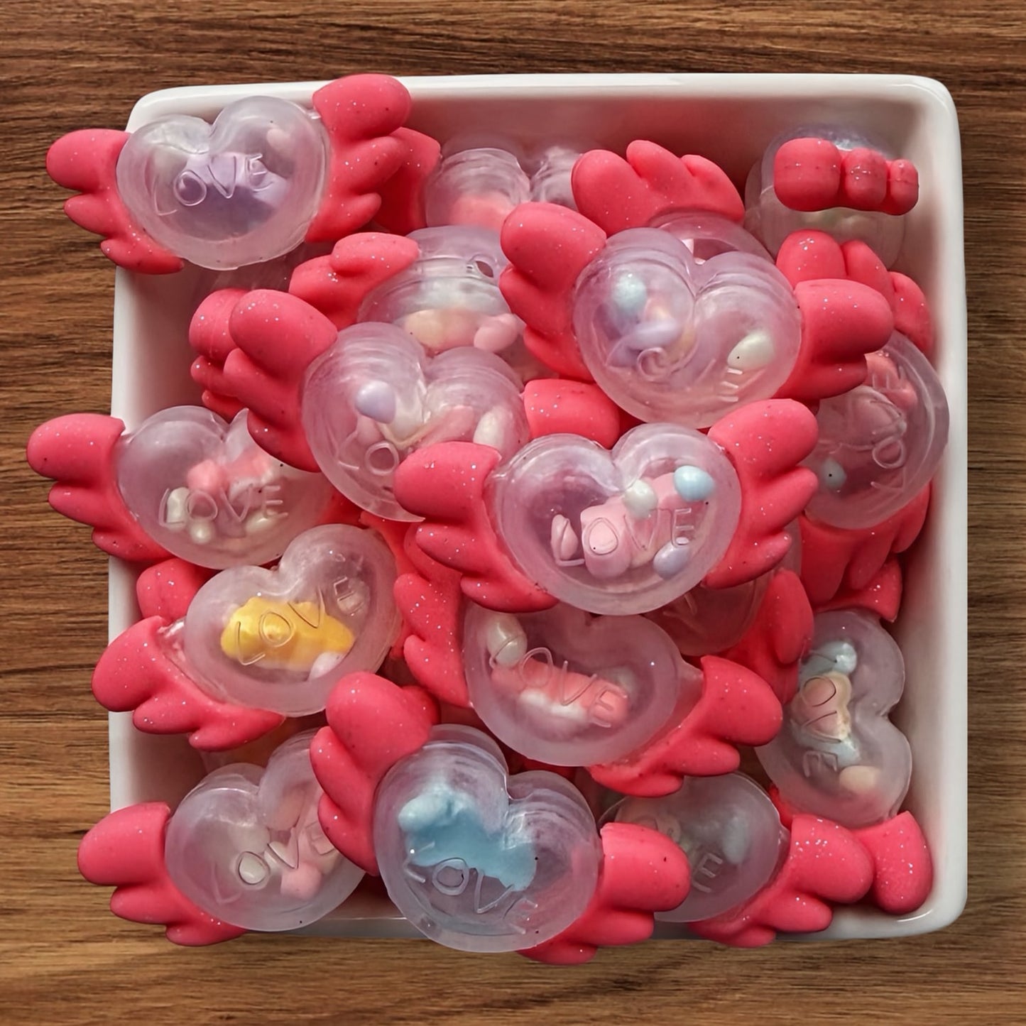 3-D Heart Shaker Focal