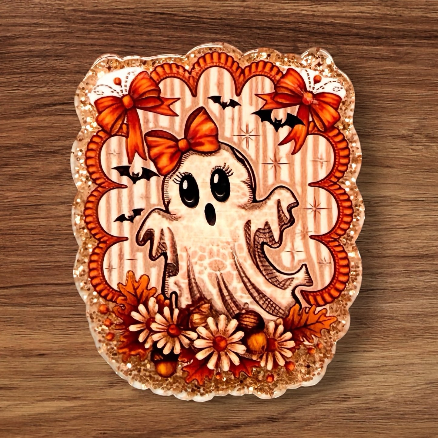 Ghost Acrylic Flatback