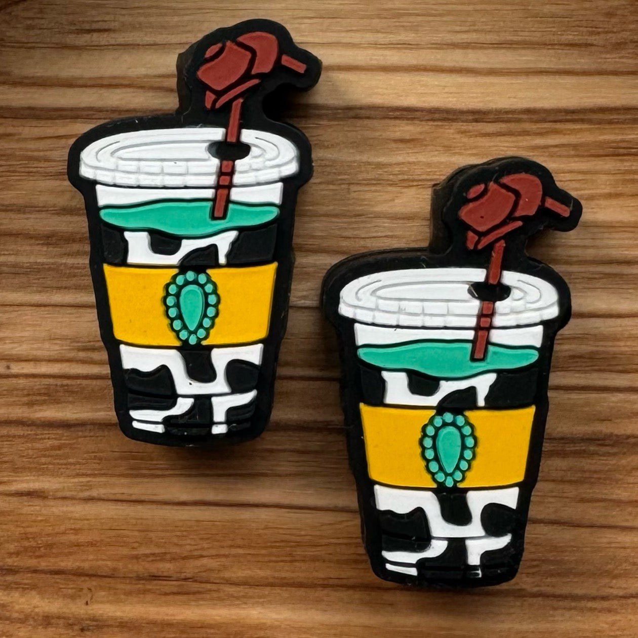 Cow Print Cup Focal