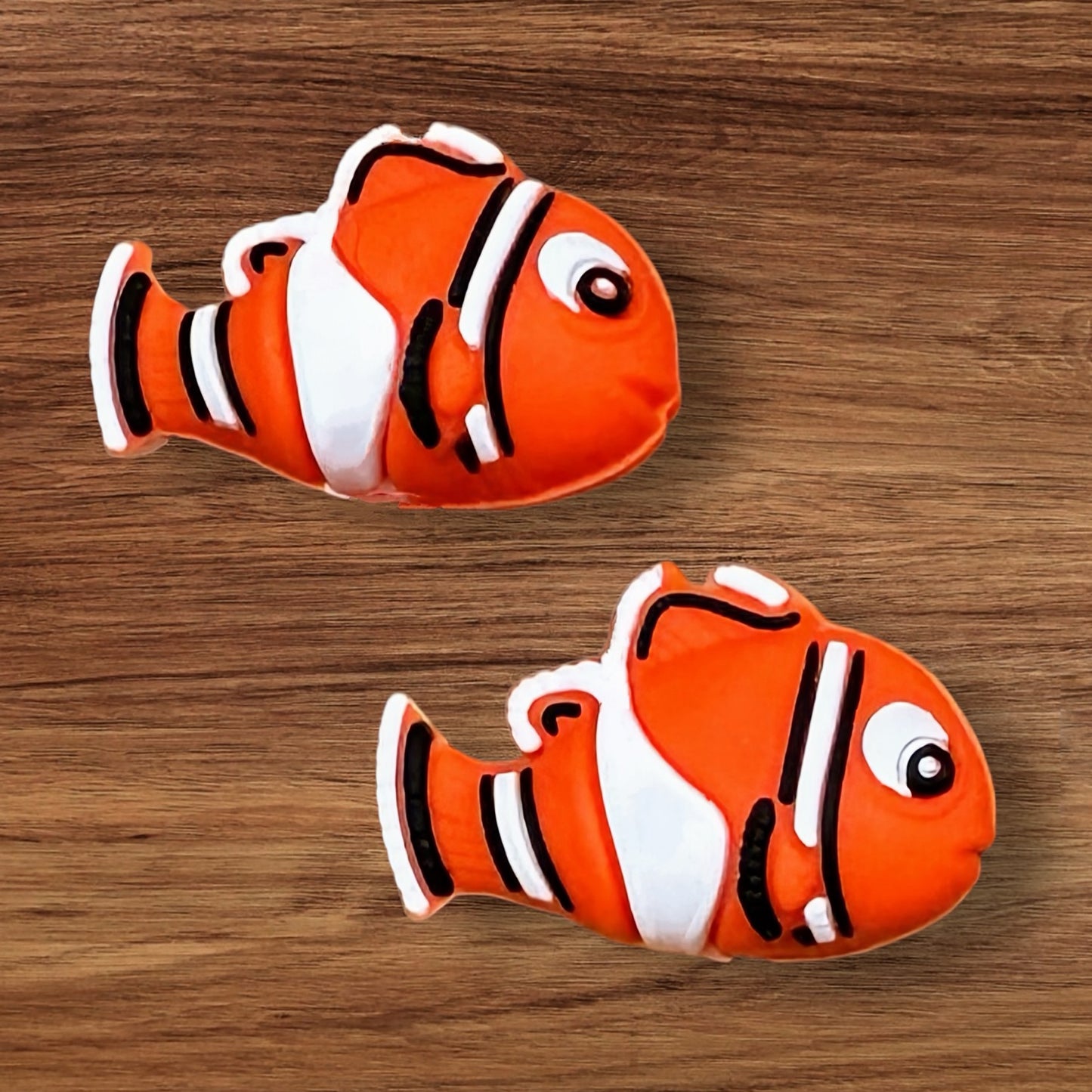 3-D Orange Fish Focal