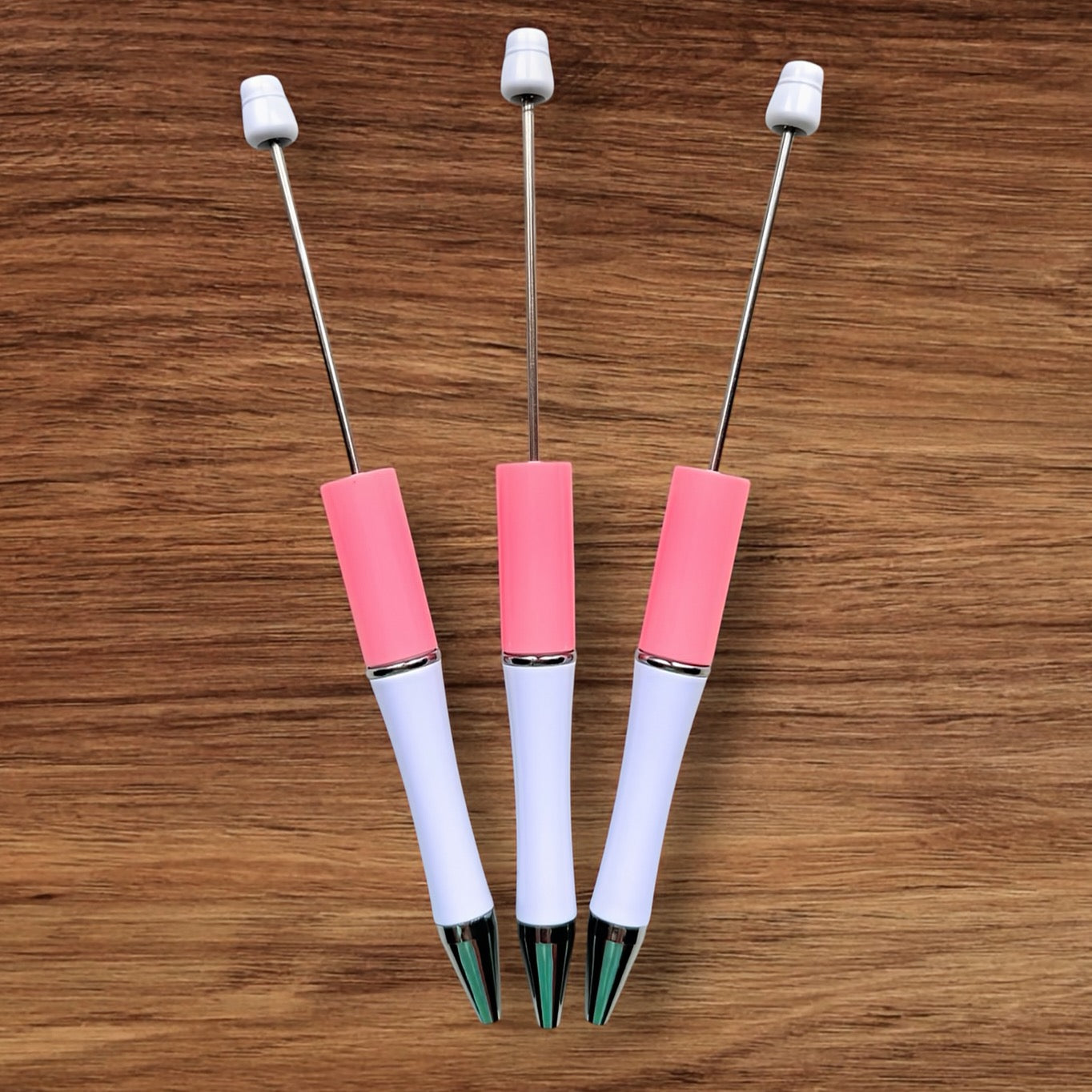 Beadable Two-Tone Pen (Pink)