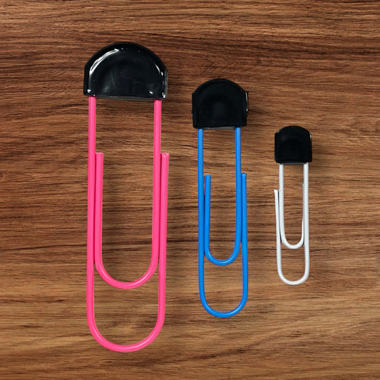 Paper Clips With Flatback Attachment Please Read Description