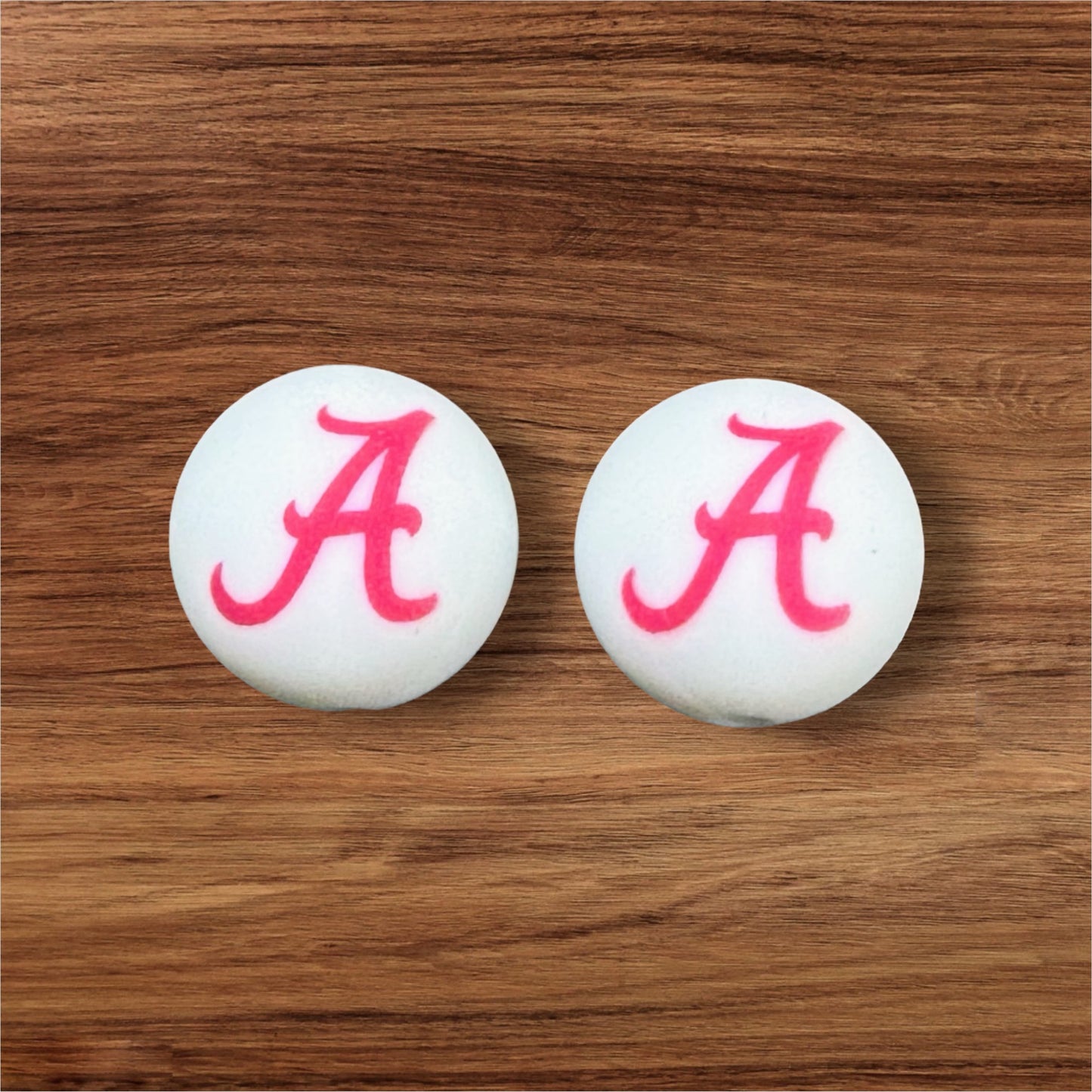 15mm Silicone Sports Bead (Custom)