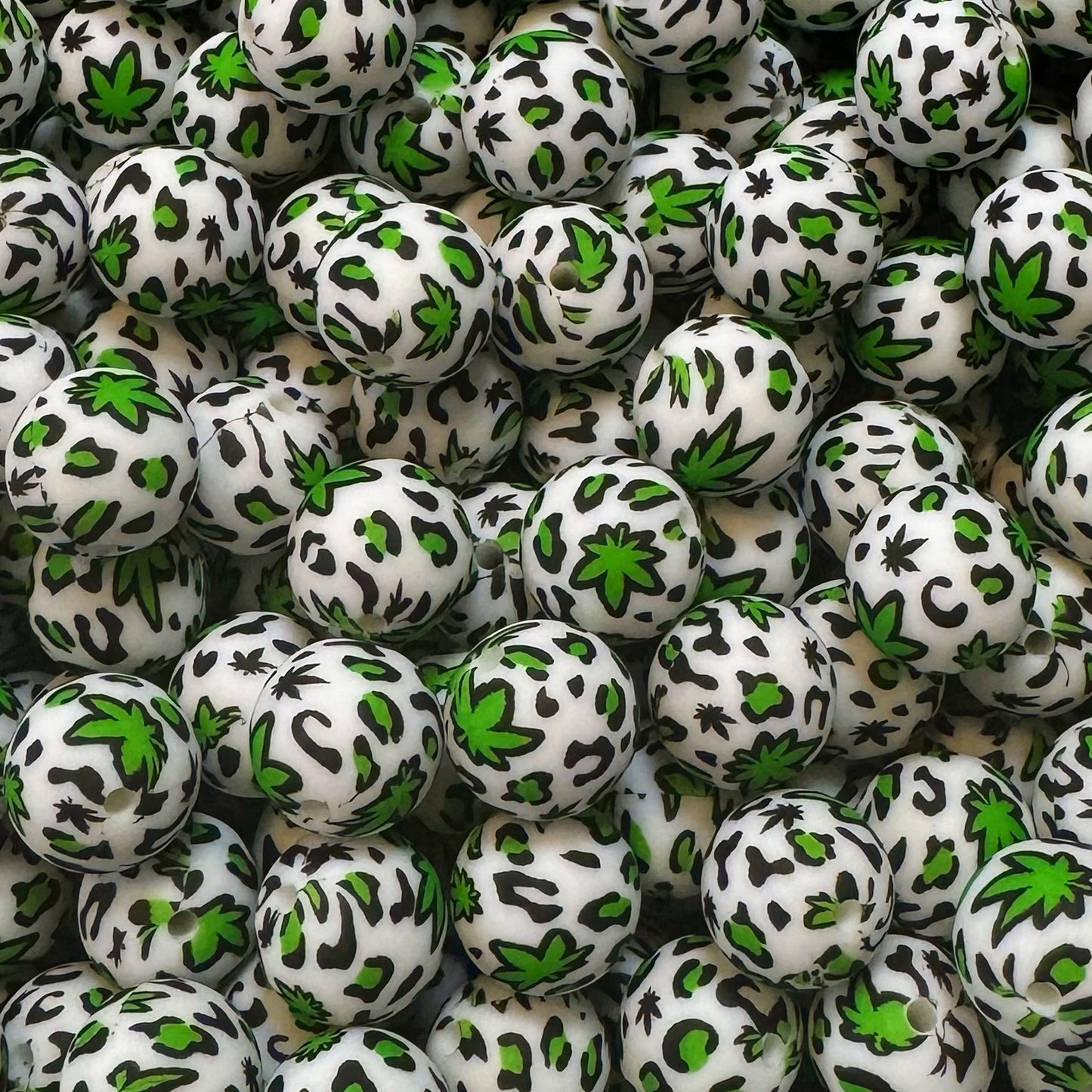15mm Maryjane Silicone Bead