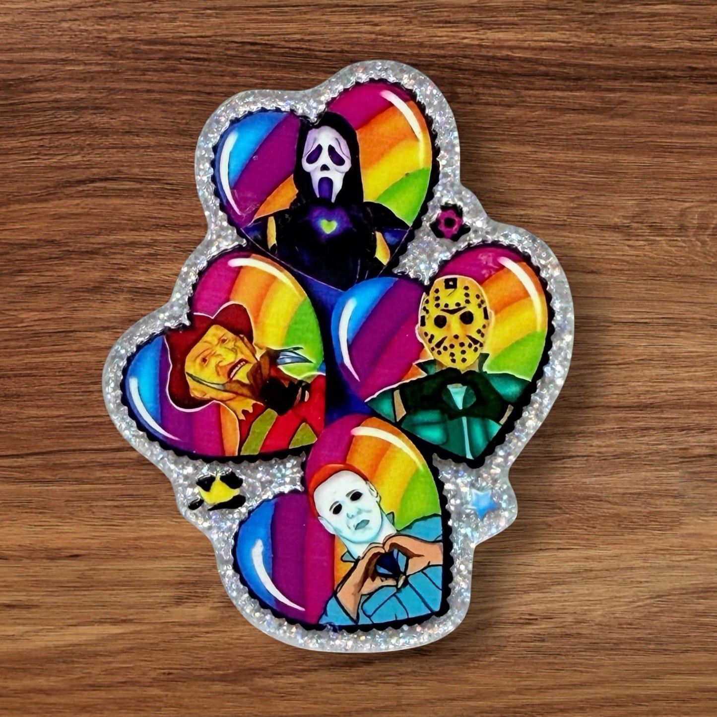 Horror & Hearts Acrylic Flatback