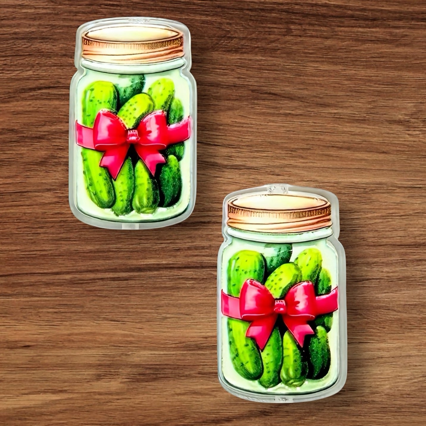 Pickle Jar Acrylic Focal