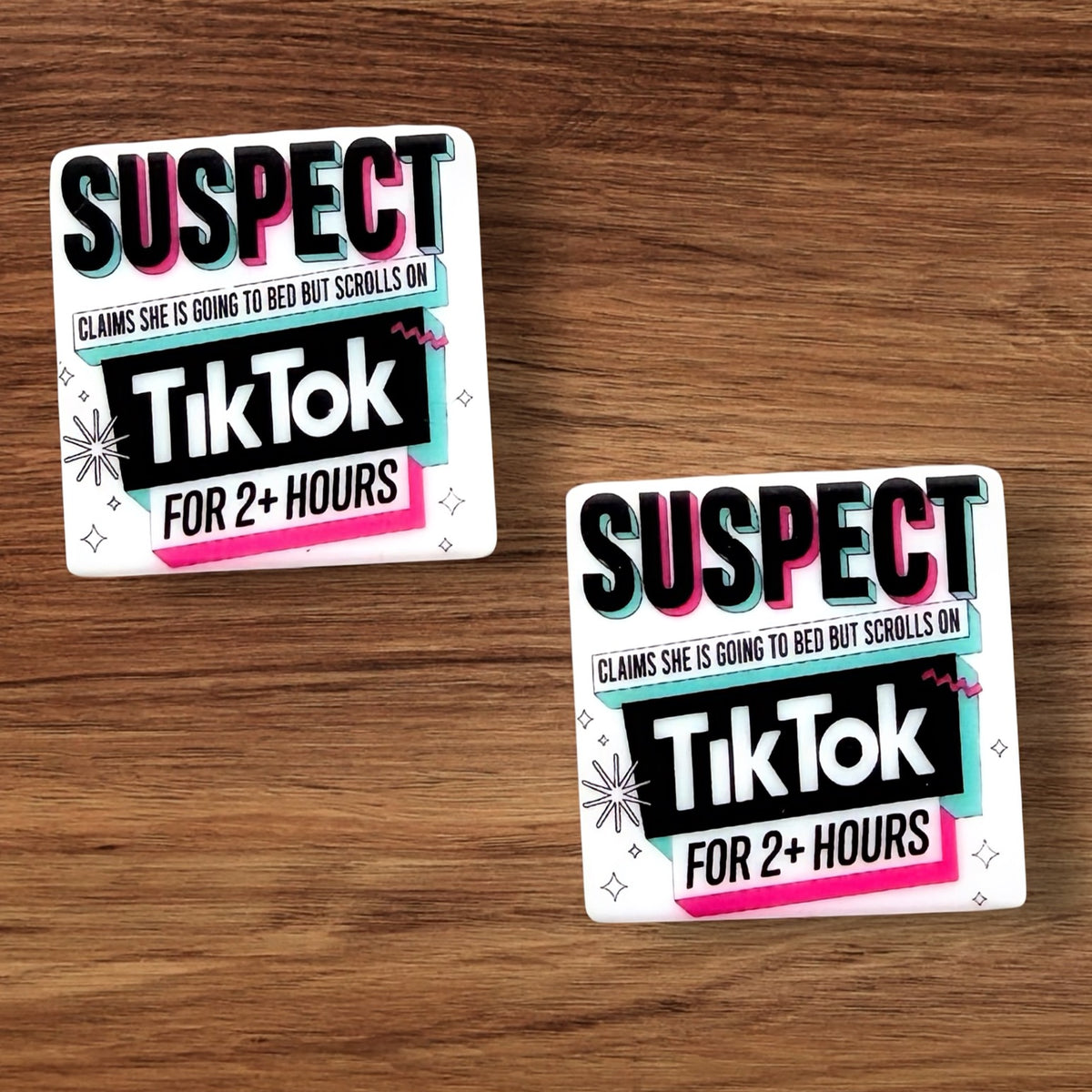 Suspect Claims She Is Going To Bed But Scrolls On Tik Tok For 2 Hours Focal (Custom)